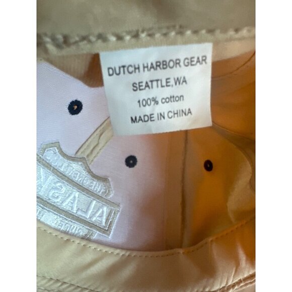 The Great land Alaska Cream Cotton Baseball Hat Cap Adjustable - Picture 5 of 5